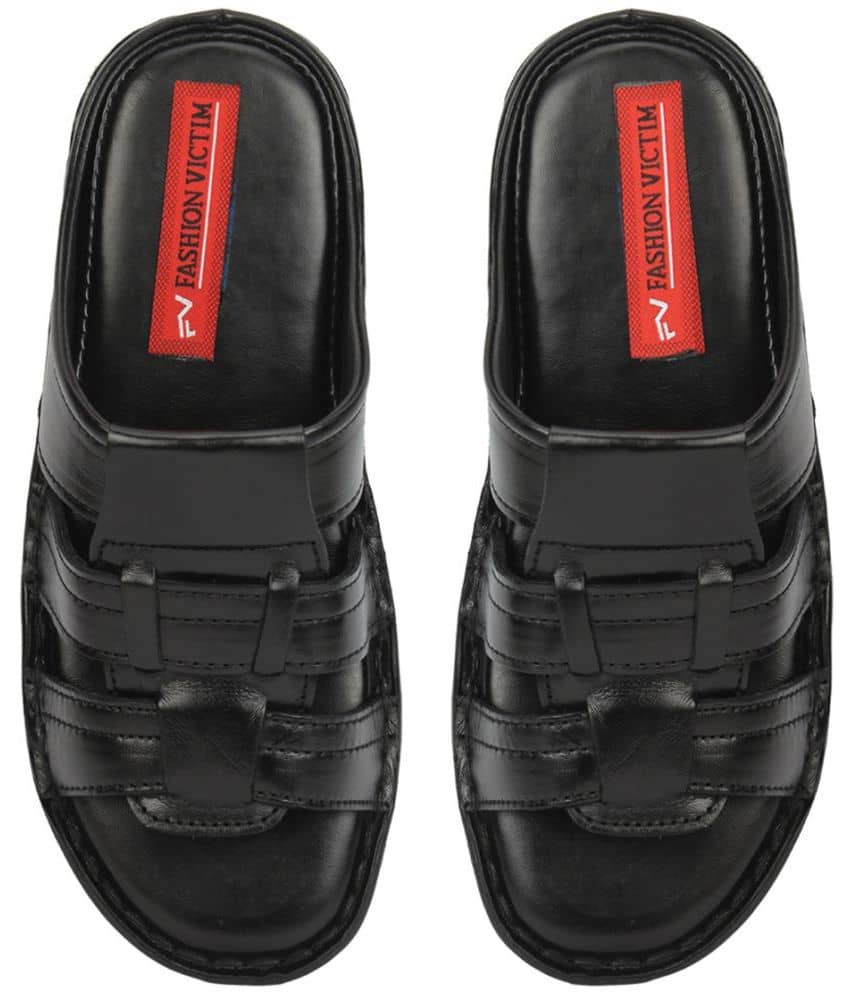 Fashion Victim - Black Men's Sandals