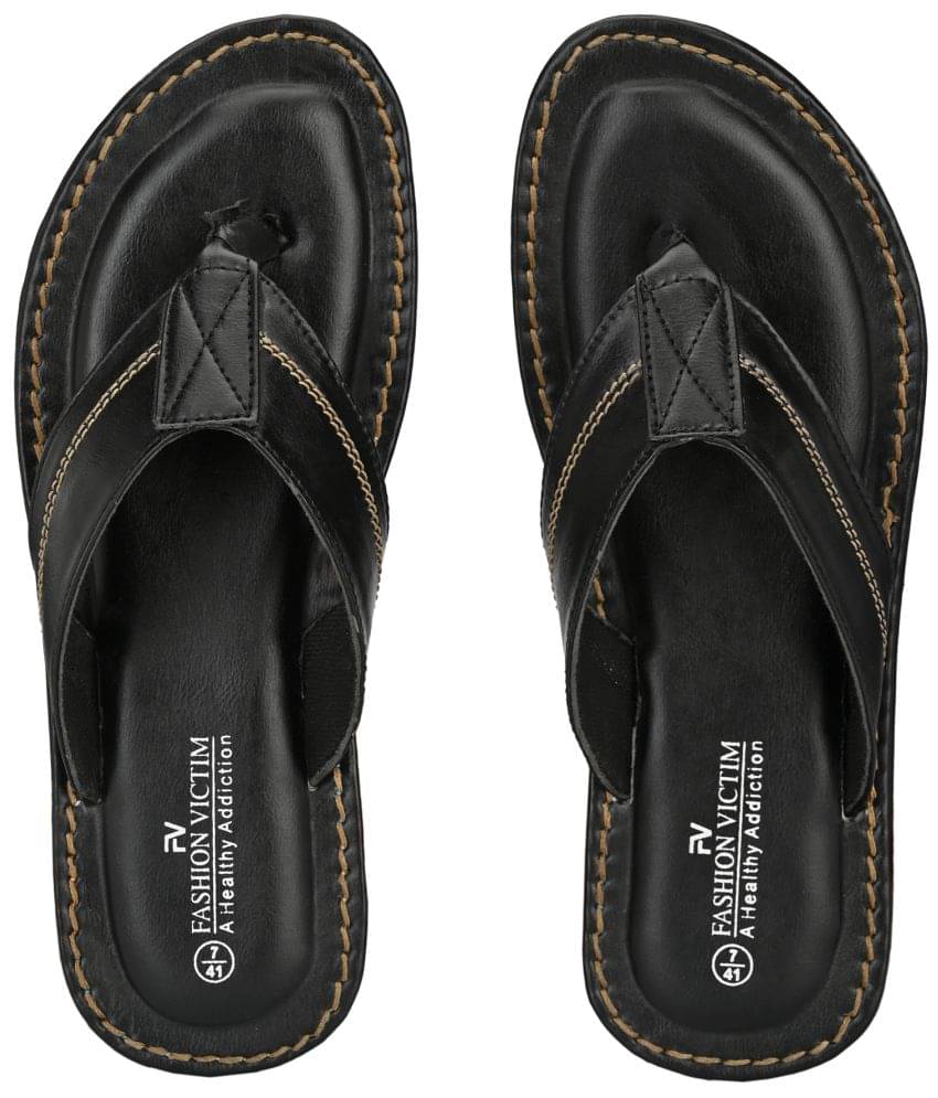     			Fashion Victim - Black Men's Slides