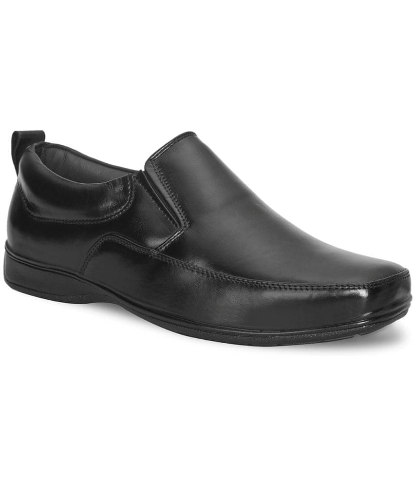     			Fashion Victim - Black Men's Slip On Formal Shoes