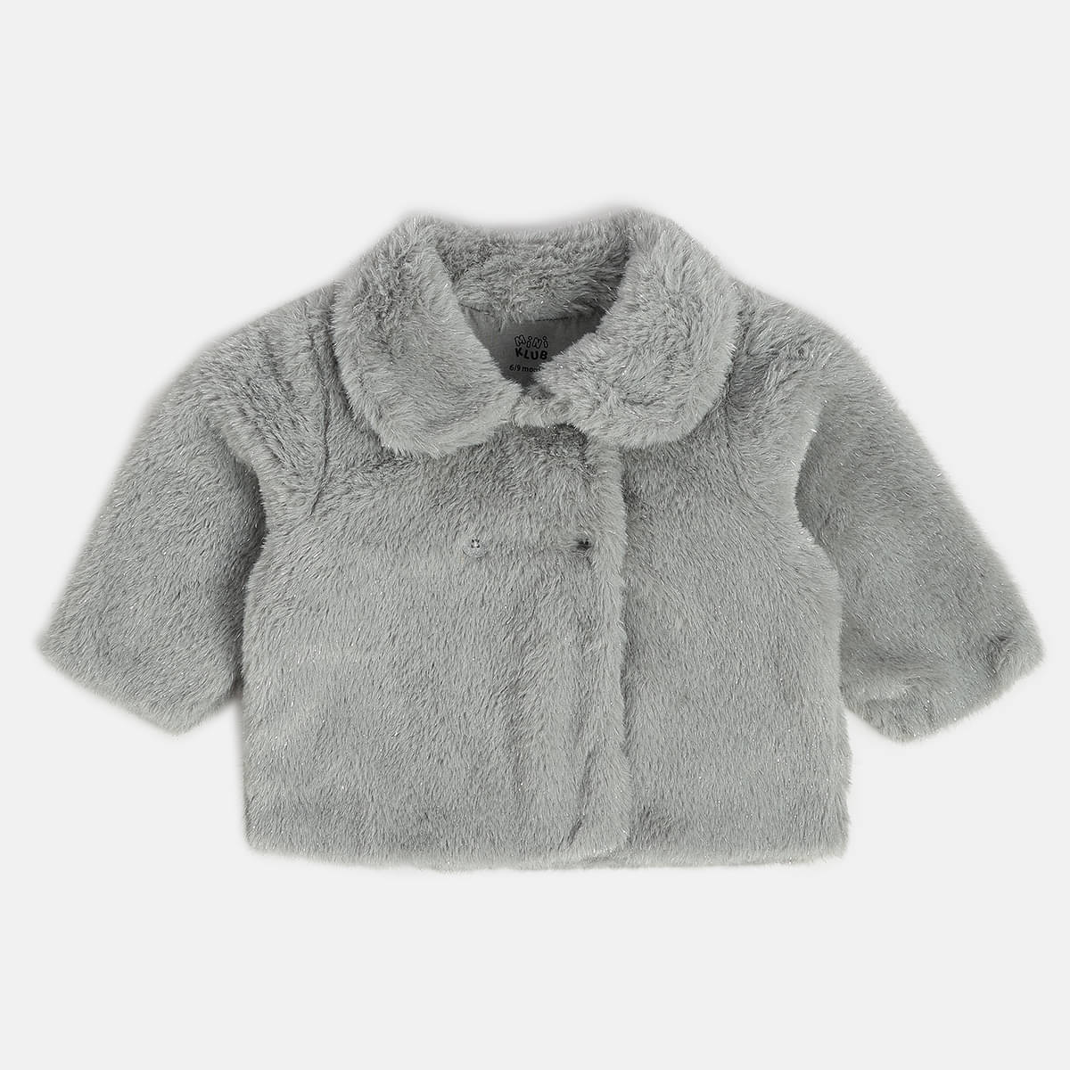     			MINI KLUB Pack of 1 Baby Girls Polyester Light Weight Jacket ( Grey )