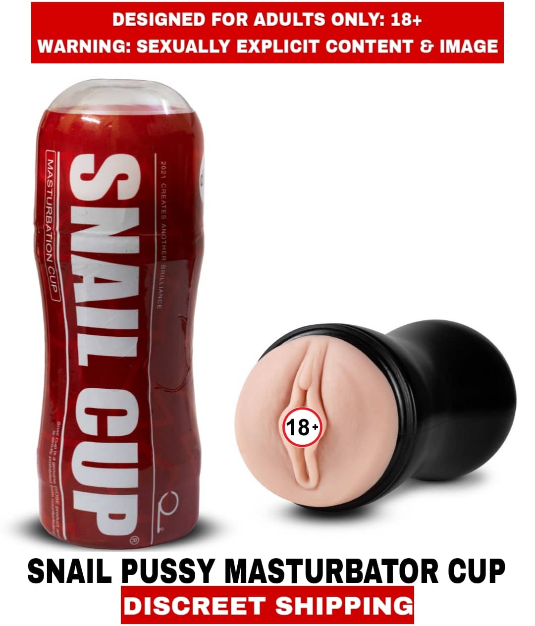 Male Sex Toys Snail Pussy Masturbator Cup Fleshlights For Men
