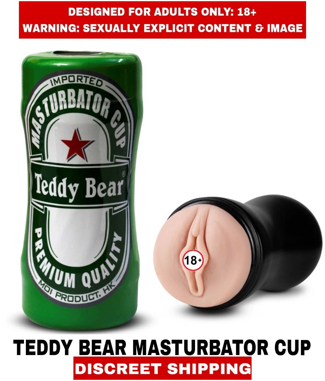 Male Sex Toys Teddy Bear Pussy Masturbator Cup Fleshlights For Men
