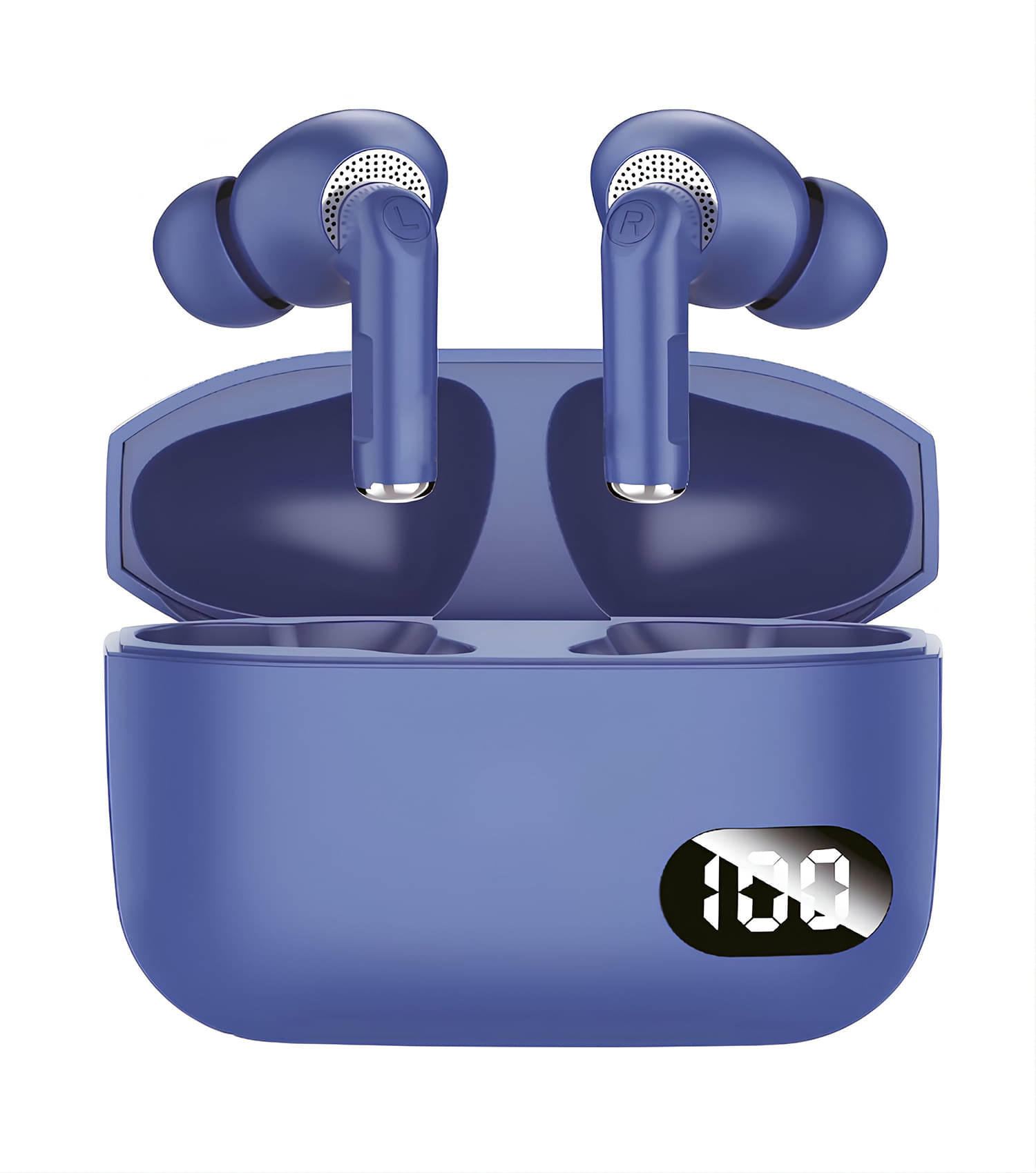     			Retailstore Led Display Earbuds In Ear TWS Blue