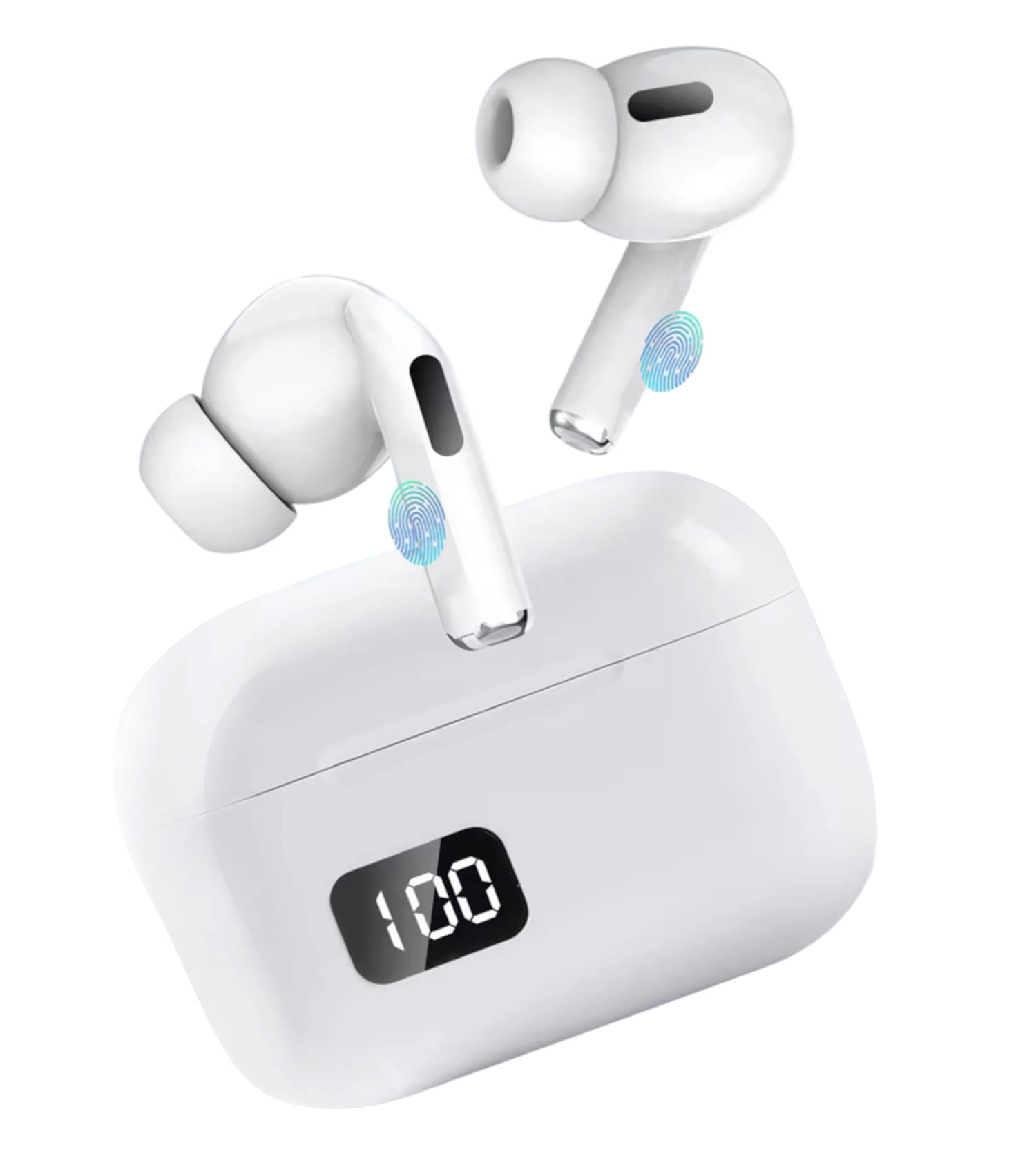     			Retailstore Led Display Earbuds In Ear TWS White