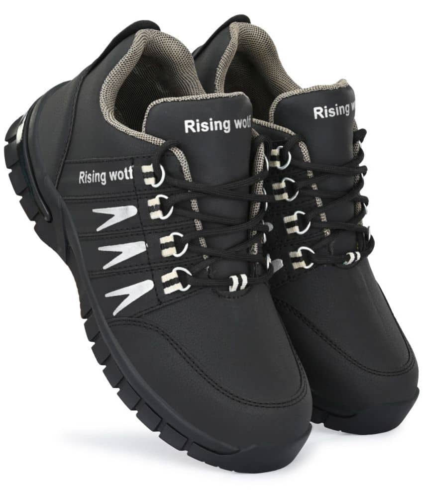 Rising Wolf - Black Men's Casual Boots