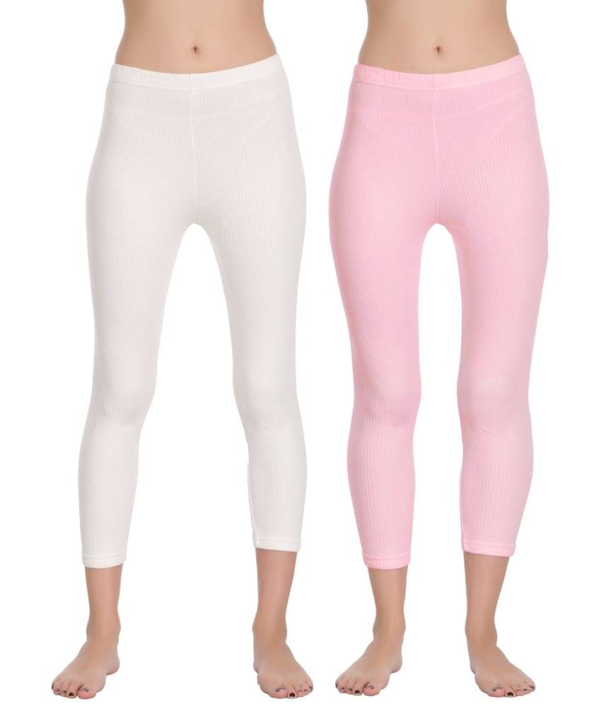 Selfcare Cotton Blend Bottomwear - Pink Pack of 2 Selfcare Cotton Blend Bottomwear - Pink Pack of 2