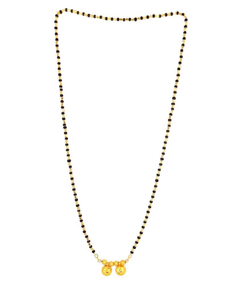 Shankhraj Mall Gold Plated Letest & Designer Mangalsutra For Women-100295