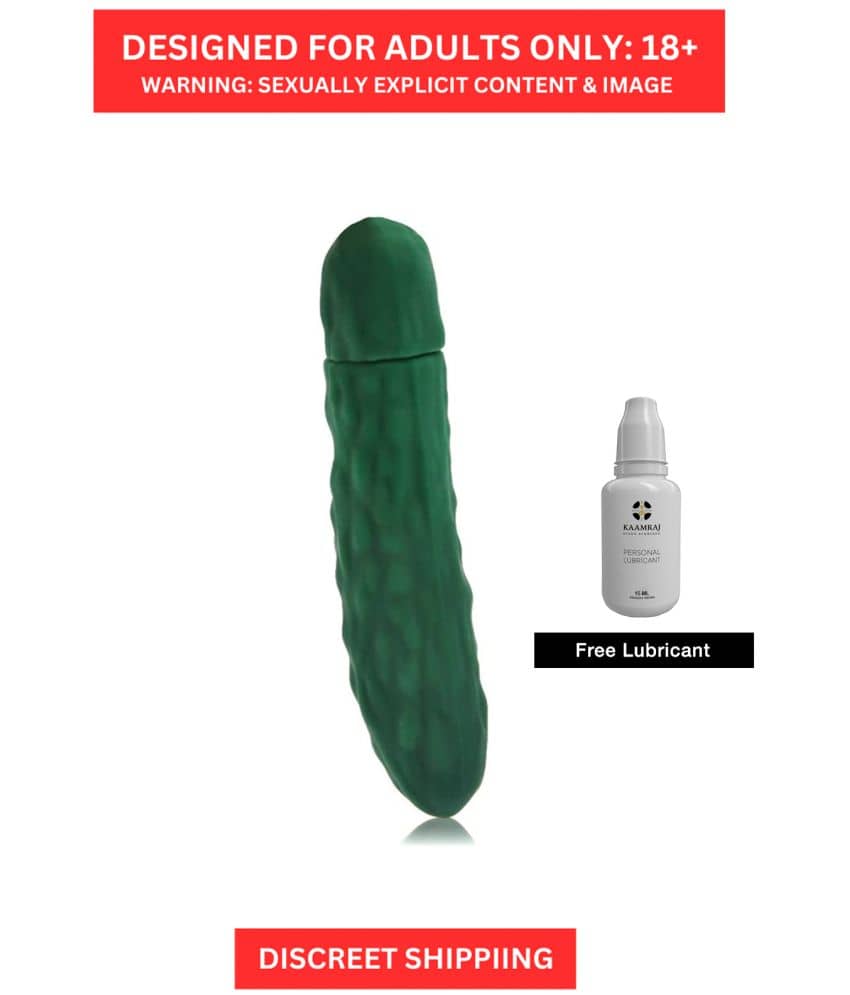 Silicone Cucumber-shaped Massager