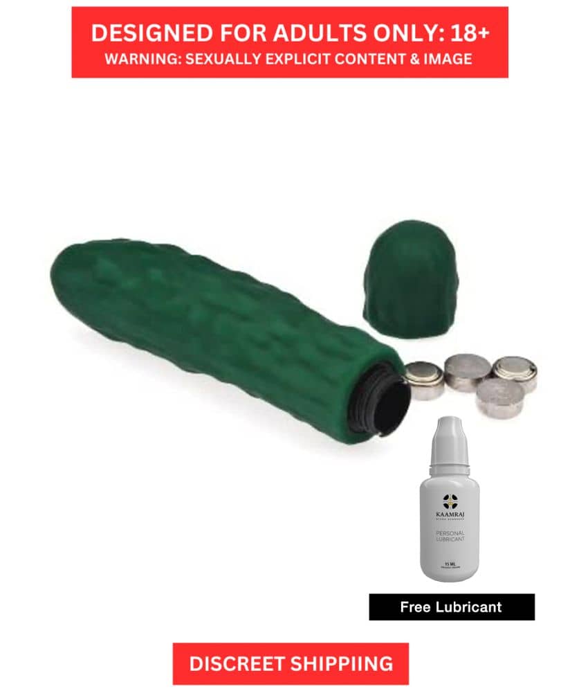 Silicone Cucumber-shaped Massager