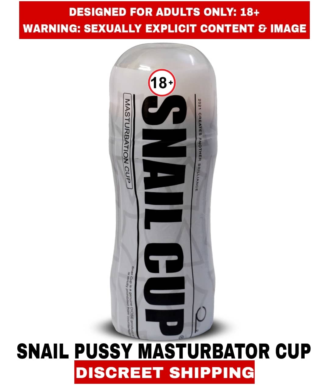 Snail Real Vagina Masturbator Silicon Male Sexy Masturbator Fleshlight Cup