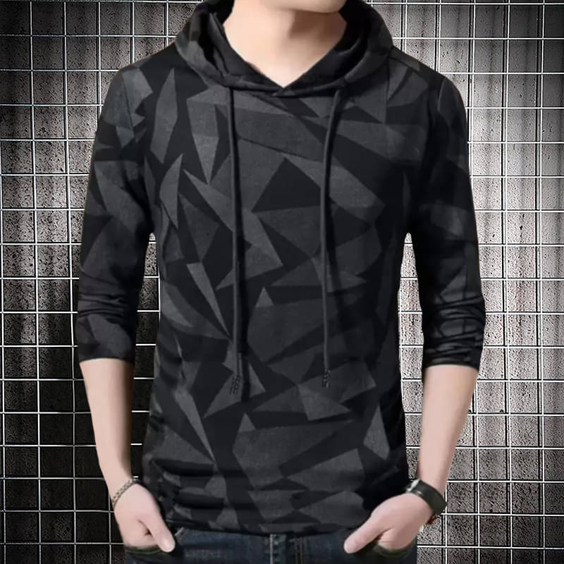     			Try This Pack of 1 Cotton Blend Regular Fit Men's T-Shirt ( Black )