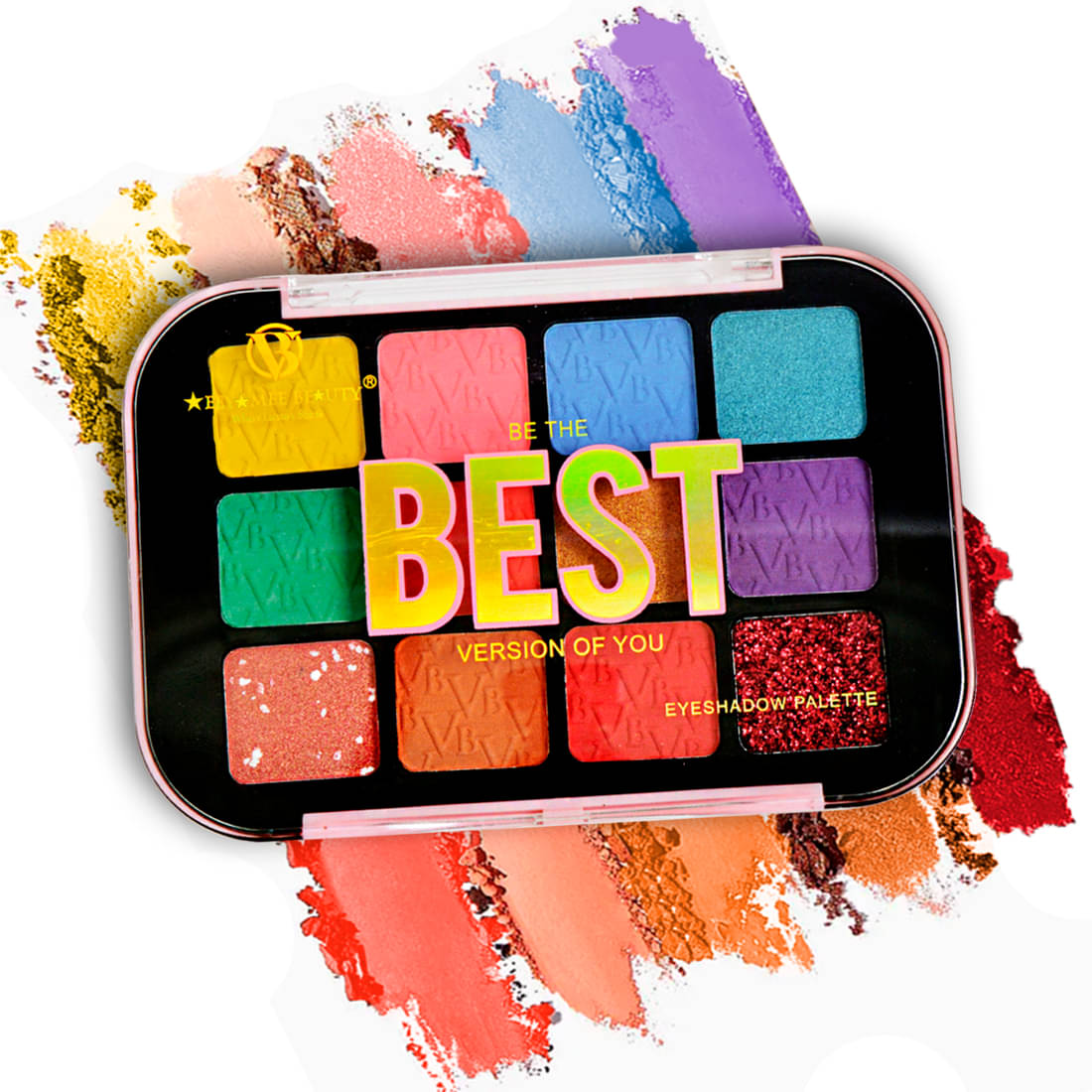     			Veeyomee Beauty Multi Shimmer Pressed Powder Eye Shadow 17