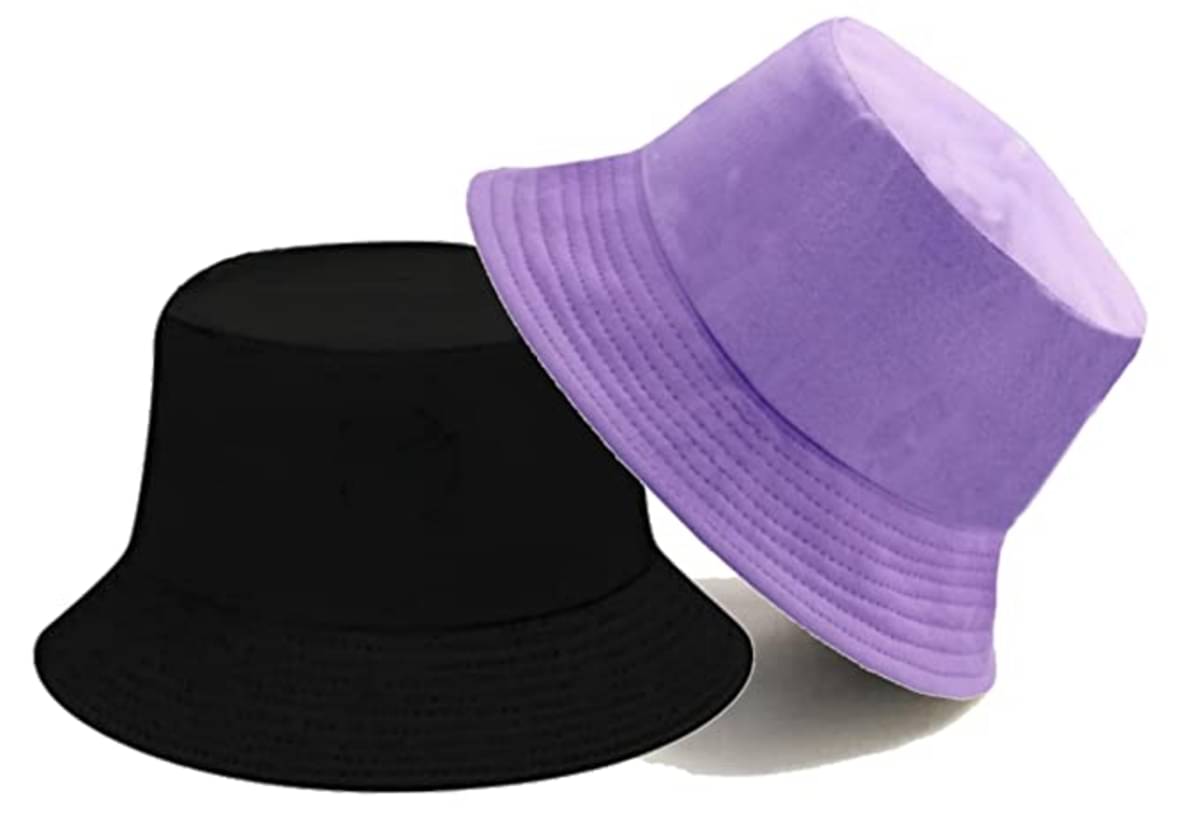 BAYEMA Pack of 2 Cotton Men's Hat ( Multiciolor 1 )     			BAYEMA Pack of 2 Cotton Men's Hat ( Multiciolor 1 )