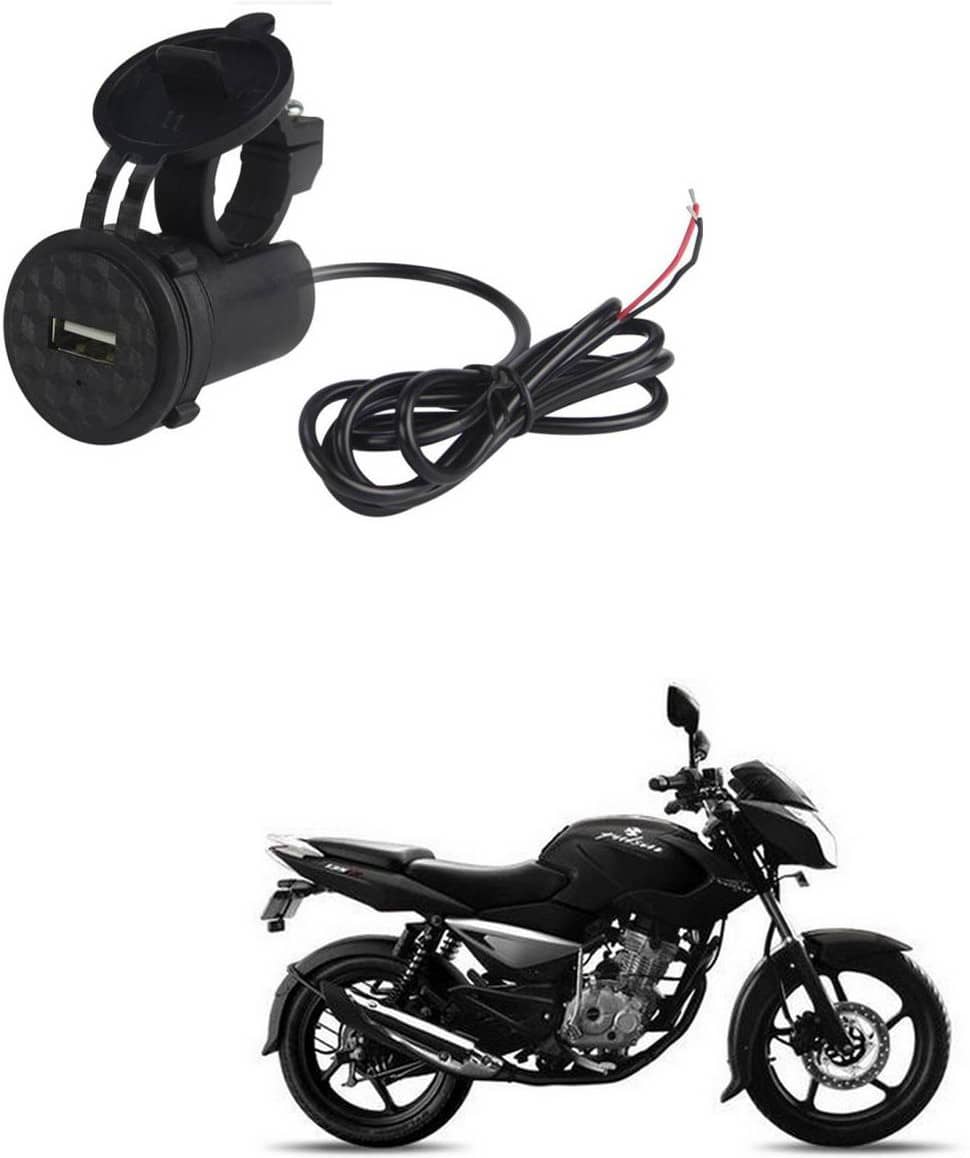 Bajaj All Bike Model Black USB  Bike Charger