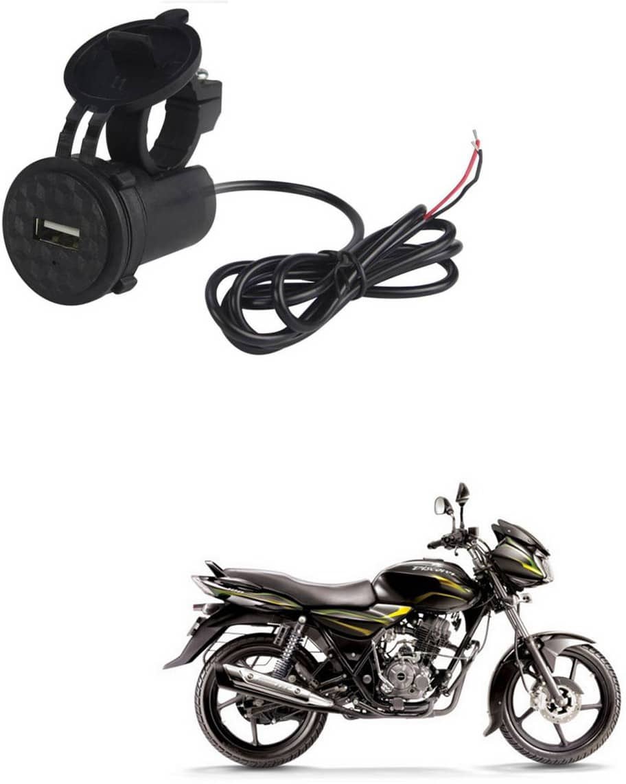 Bajaj Discover 100 DTS-i Black USB  Bike Charger