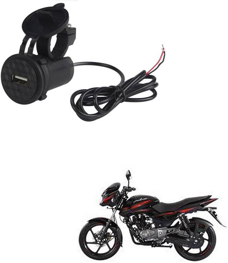     			Bajaj Pulsar 150 Black USB  Bike Charger