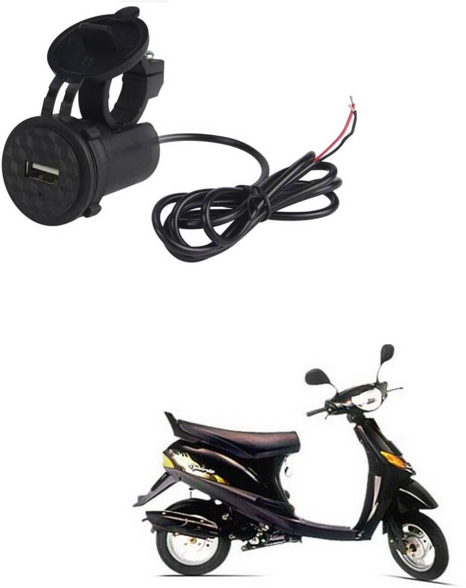 BajajSpirit Black USB  Bike Charger
