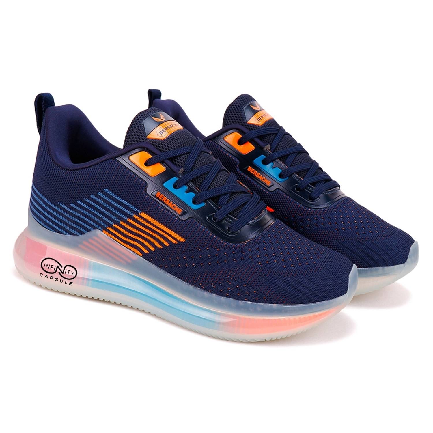     			Bersache Men Casual Shoes Blue Men's Outdoor Shoes