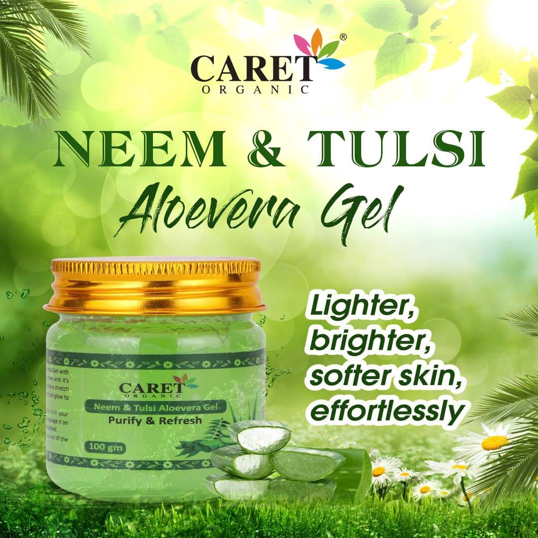     			Caret Organic Neem & Tulsi Shaving Gel 100 g