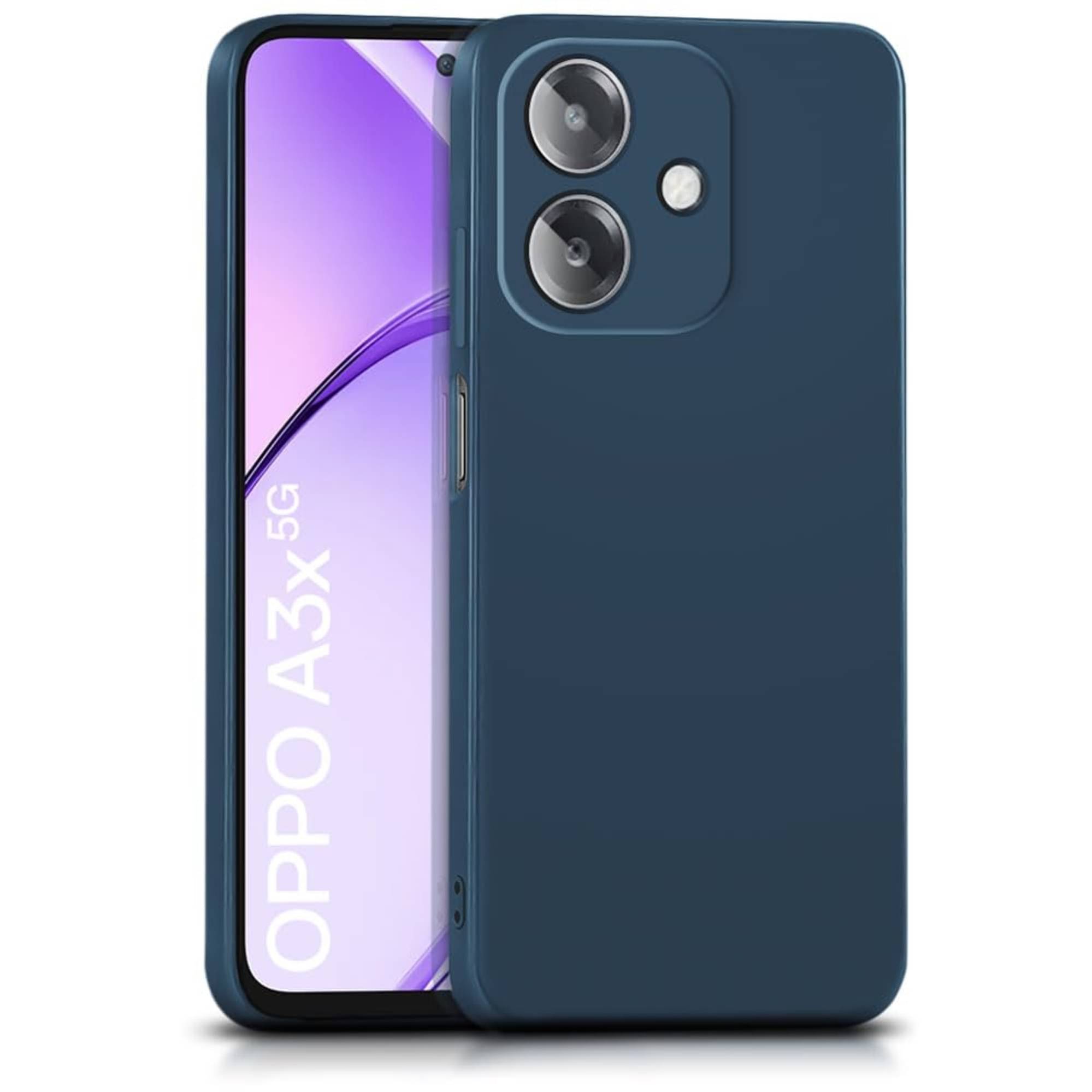     			Case Vault Covers Silicon Soft cases Compatible For Silicon OPPO A3X 5G ( )