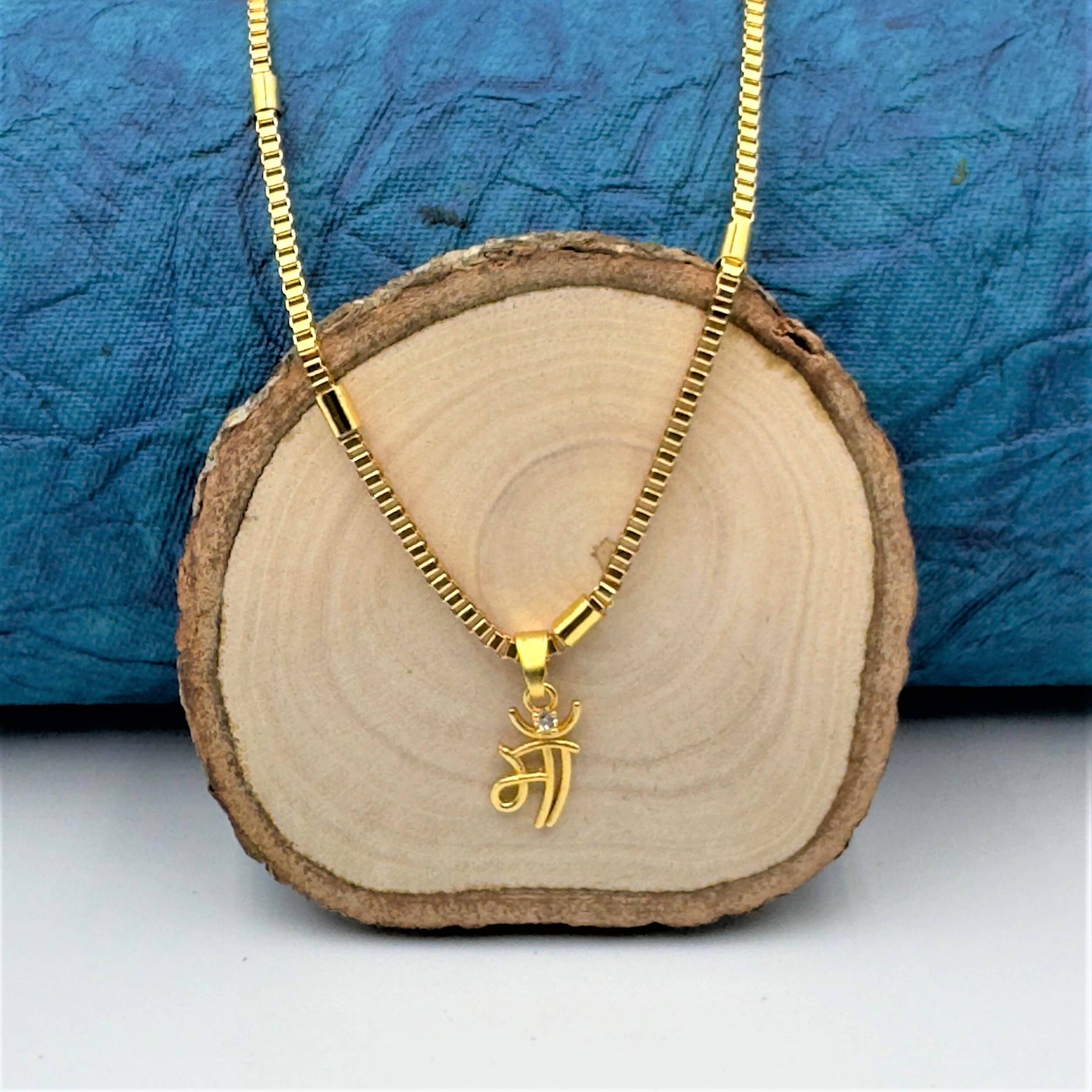 Charms Golden Pendant ( Pack of 1 )