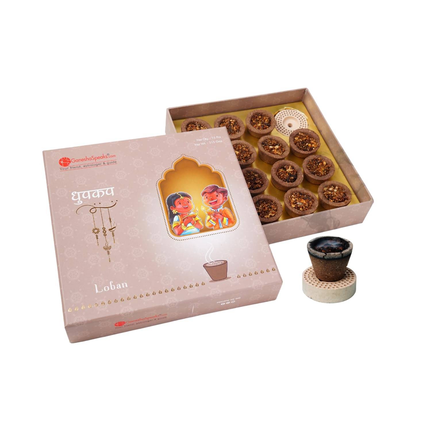     			GaneshaSpeaks.com. Dhoop Loban 330 gm ( Pack of 1 )