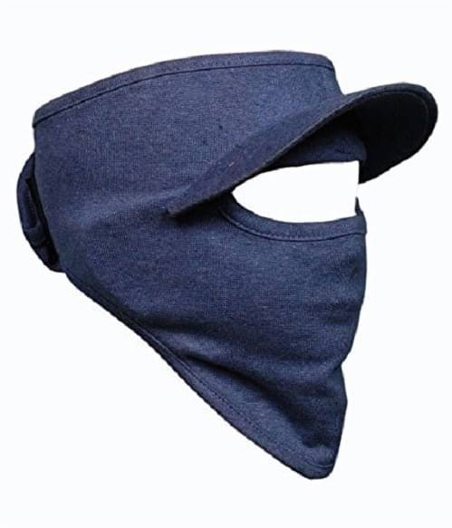     			H-Store Black Cotton Face & Head Cover Combo