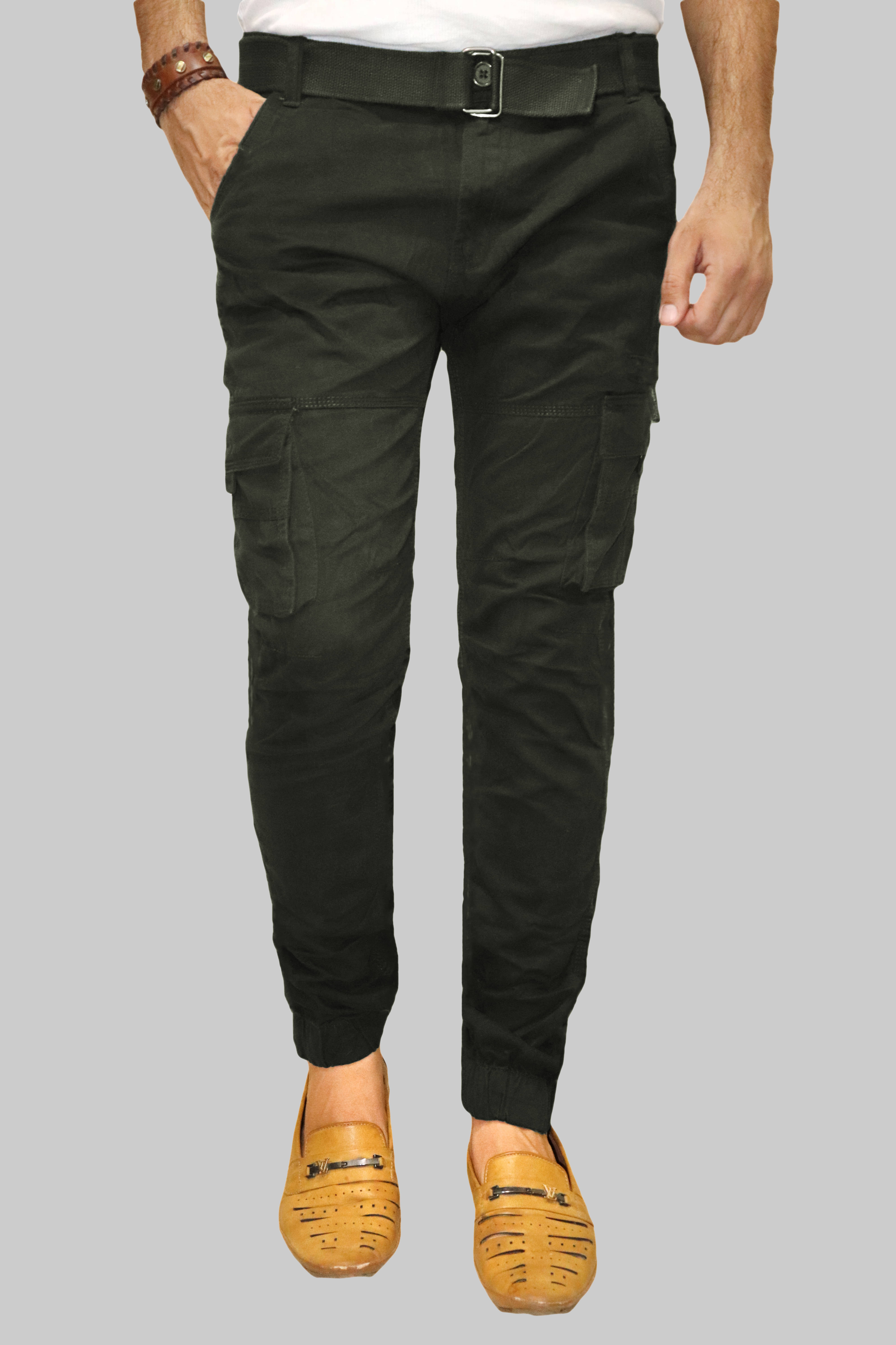     			HYMEN LEGIONS Regular Flat Men's Joggers - Green ( Pack of 1 )