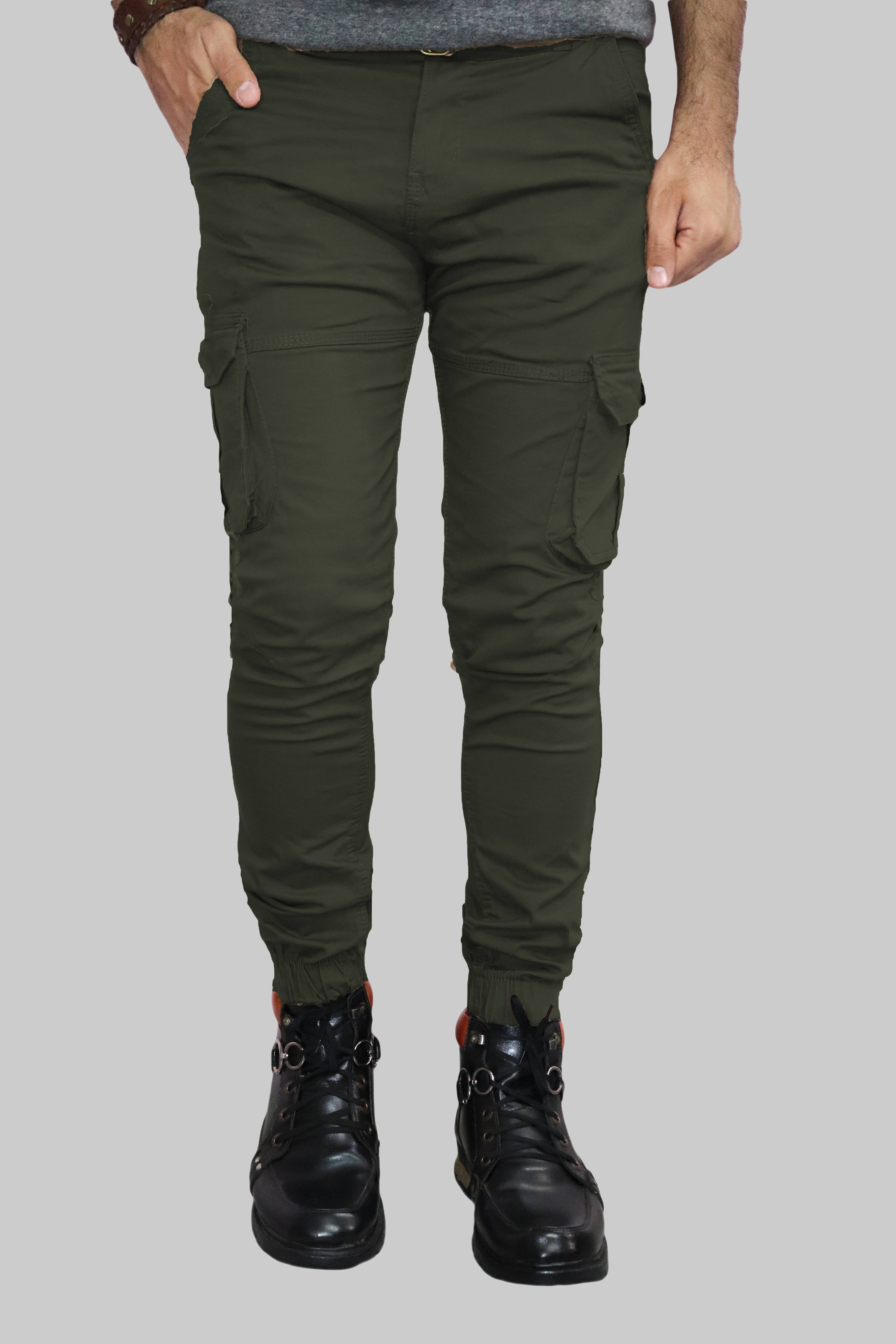    			HYMEN LEGIONS Regular Flat Men's Joggers - Green ( Pack of 1 )
