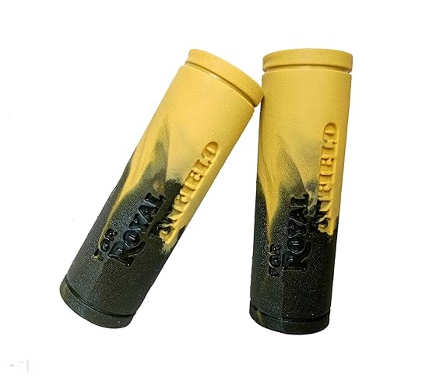 Handle Grip Rubber for Classic Bullet Standard Electra 350/500CC (Yellow Black) Handle Grip Rubber for Classic Bullet Standard Electra 350/500CC (Yellow Black)