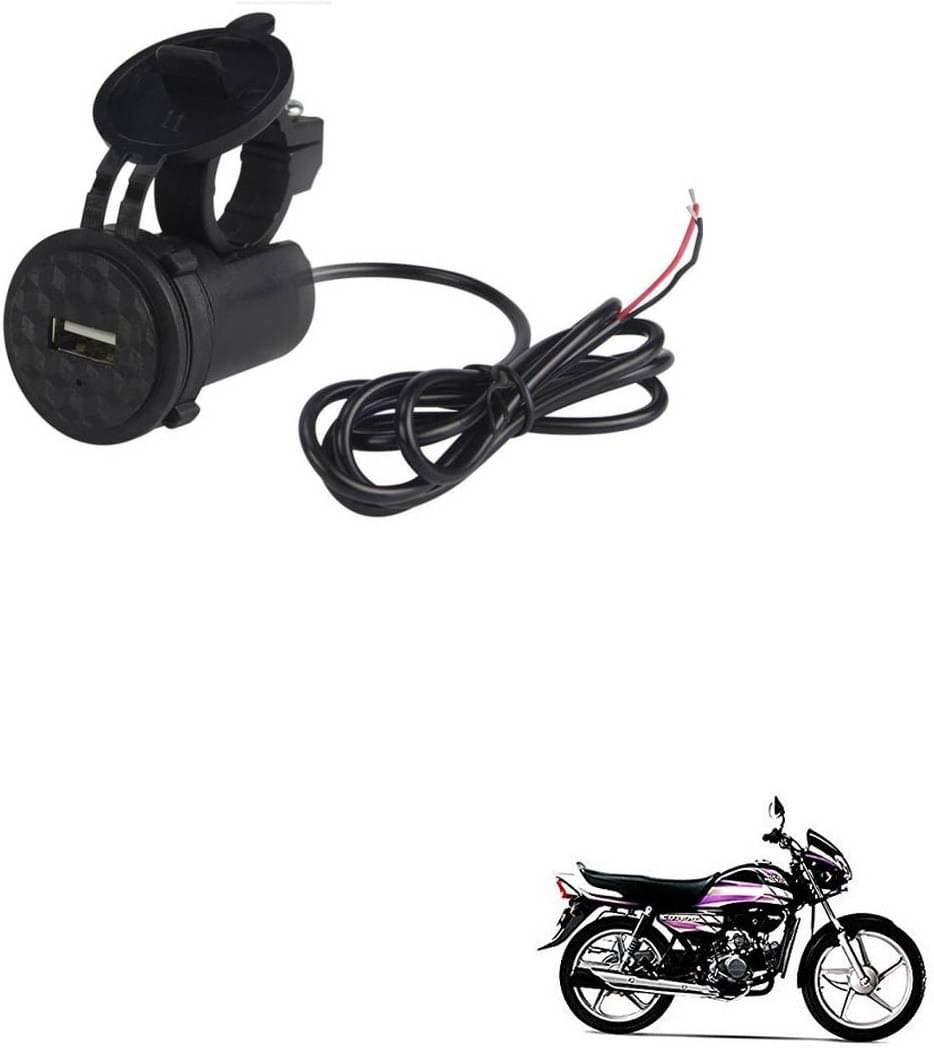    			Hero CD Dawn Black USB  Bike Charger