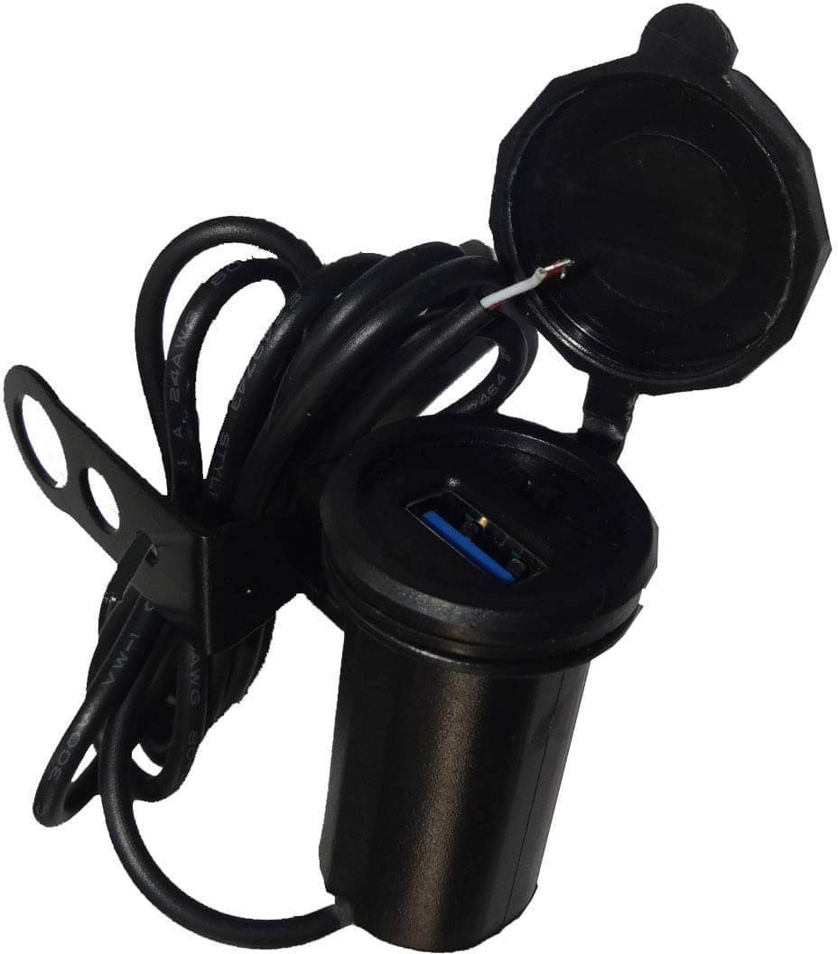     			Hero Super Splendor Black USB  Bike Charger