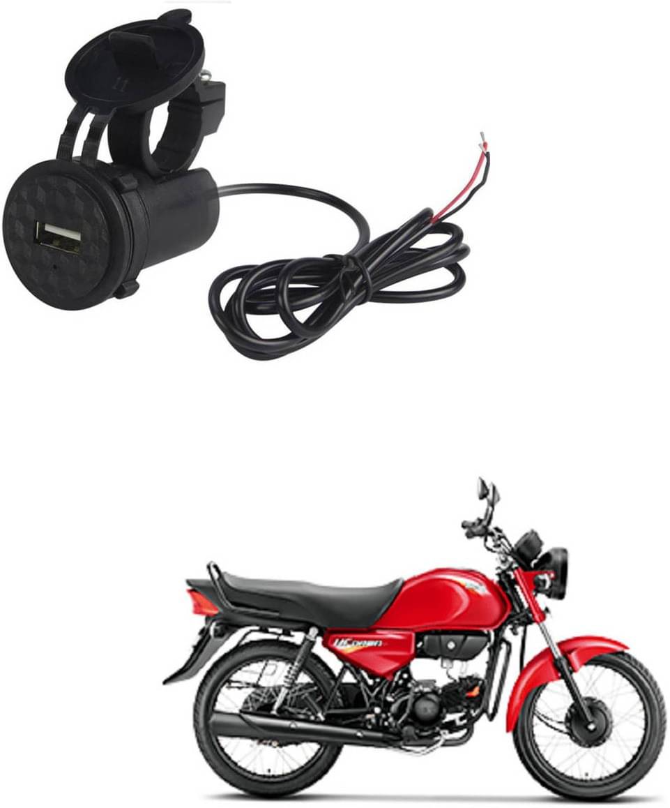     			HeroHF Deluxe Black USB  Bike Charger
