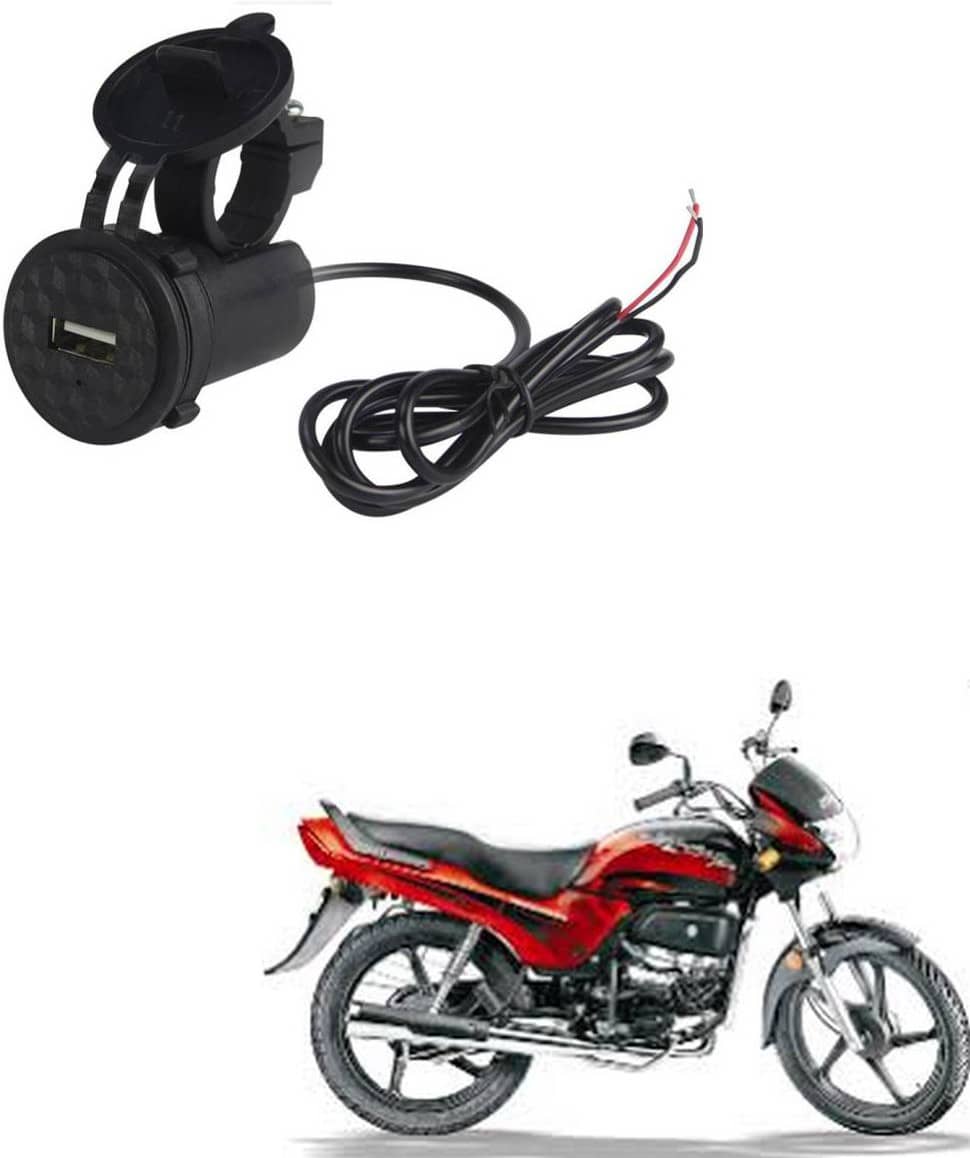 HeroPassion Plus Black USB  Bike Charger