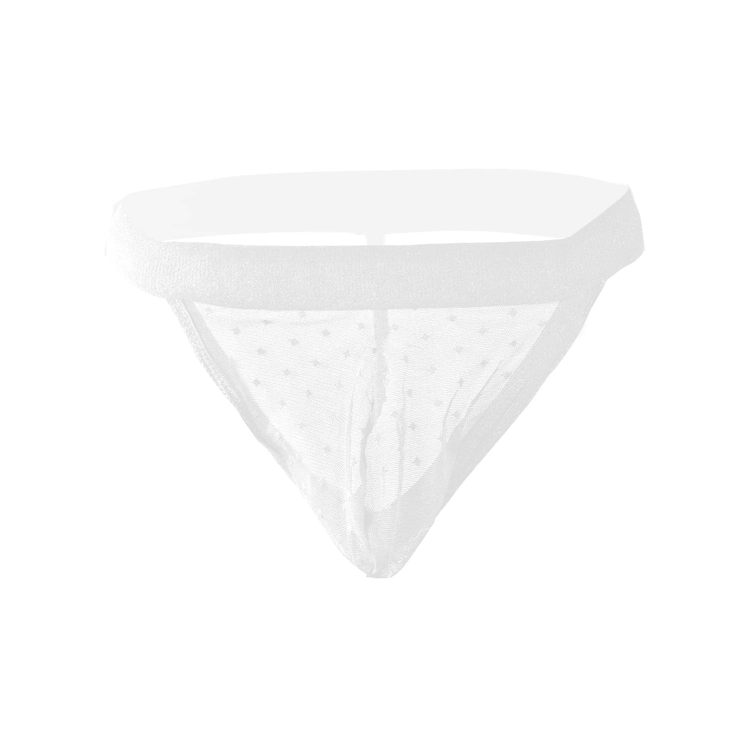 Intimate Pack of 1 Microfibre G-String For Men's ( White ) Intimate Pack of 1 Microfibre G-String For Men's ( White )