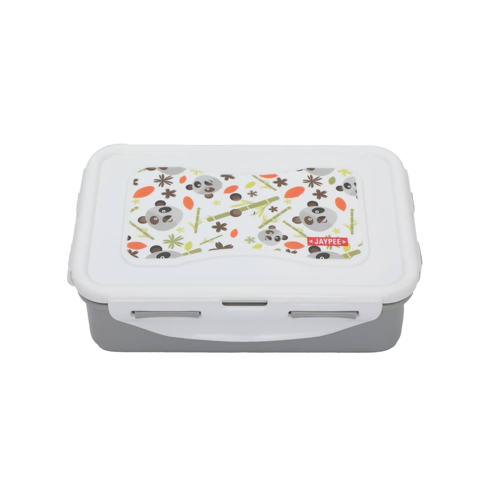     			Jaypee - Light Grey Plastic Lunch Box ( Pack of 1 )