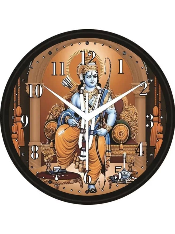 KP CRAFT Circular Analog Wall Clock