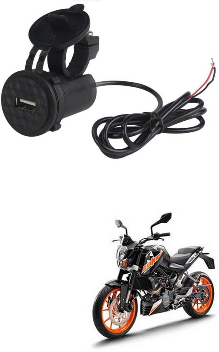 KTMDuke 200 Black USB  Bike Charger