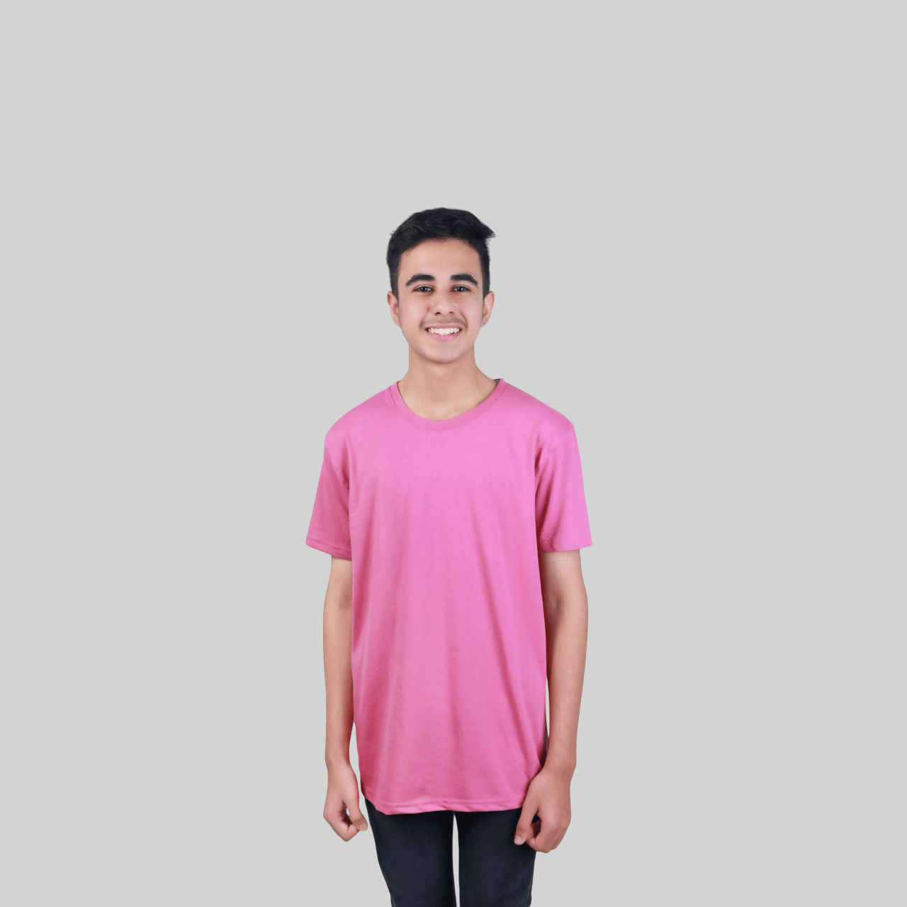     			Kidzee Kingdom Pack of 1 Boys Cotton Blend T-Shirt ( Light Pink )