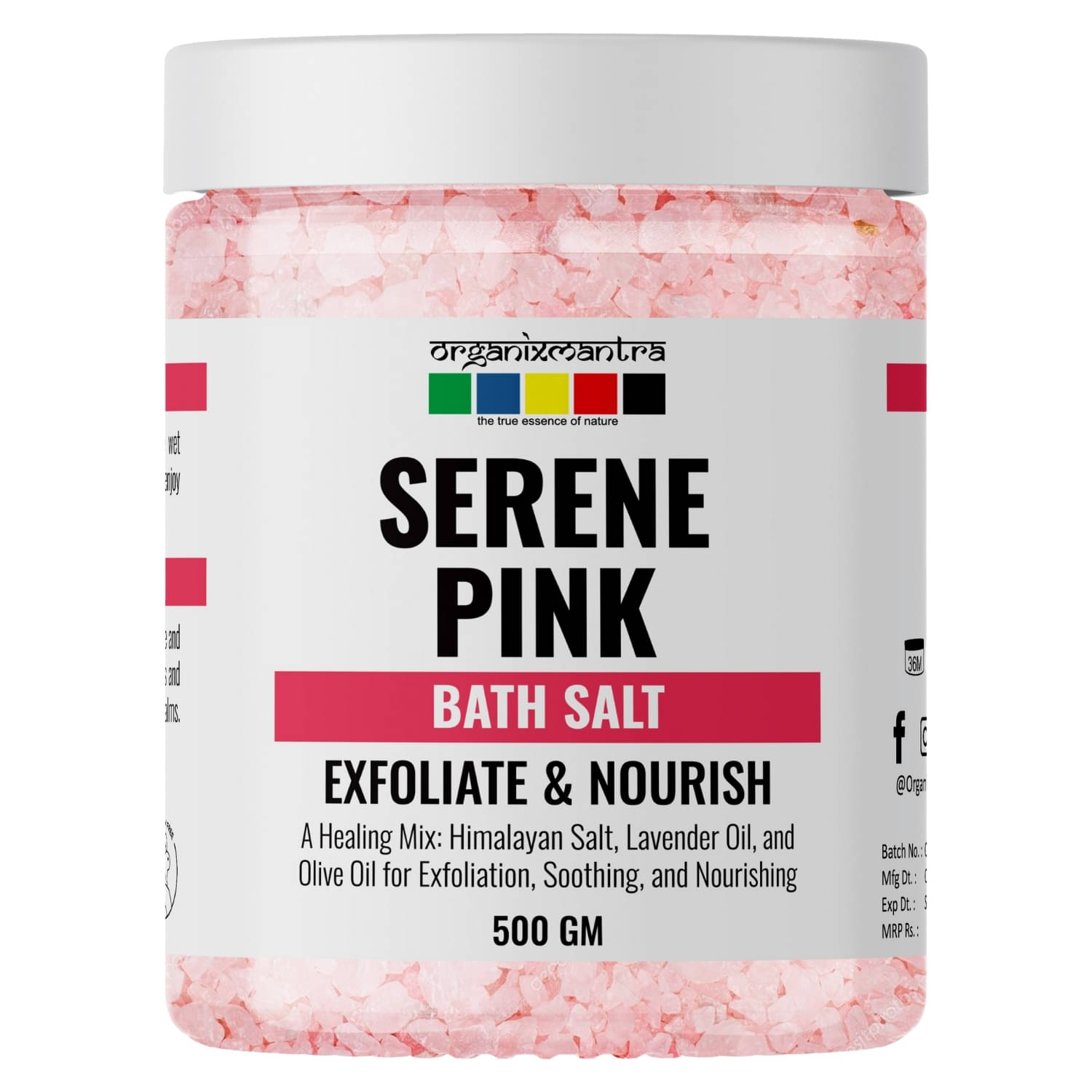 Organix Mantra Coarse Himalayan Pink Salt 500 g Organix Mantra Coarse Himalayan Pink Salt 500 g