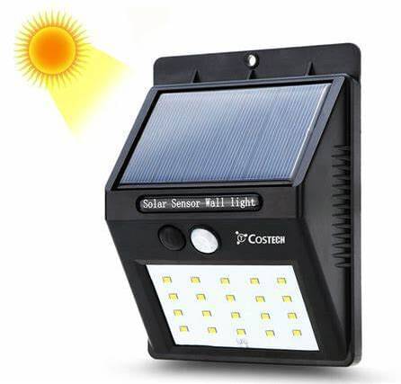     			SPARKWORLD 1W Solar Outdoor Wall Light ( Pack of 1 )