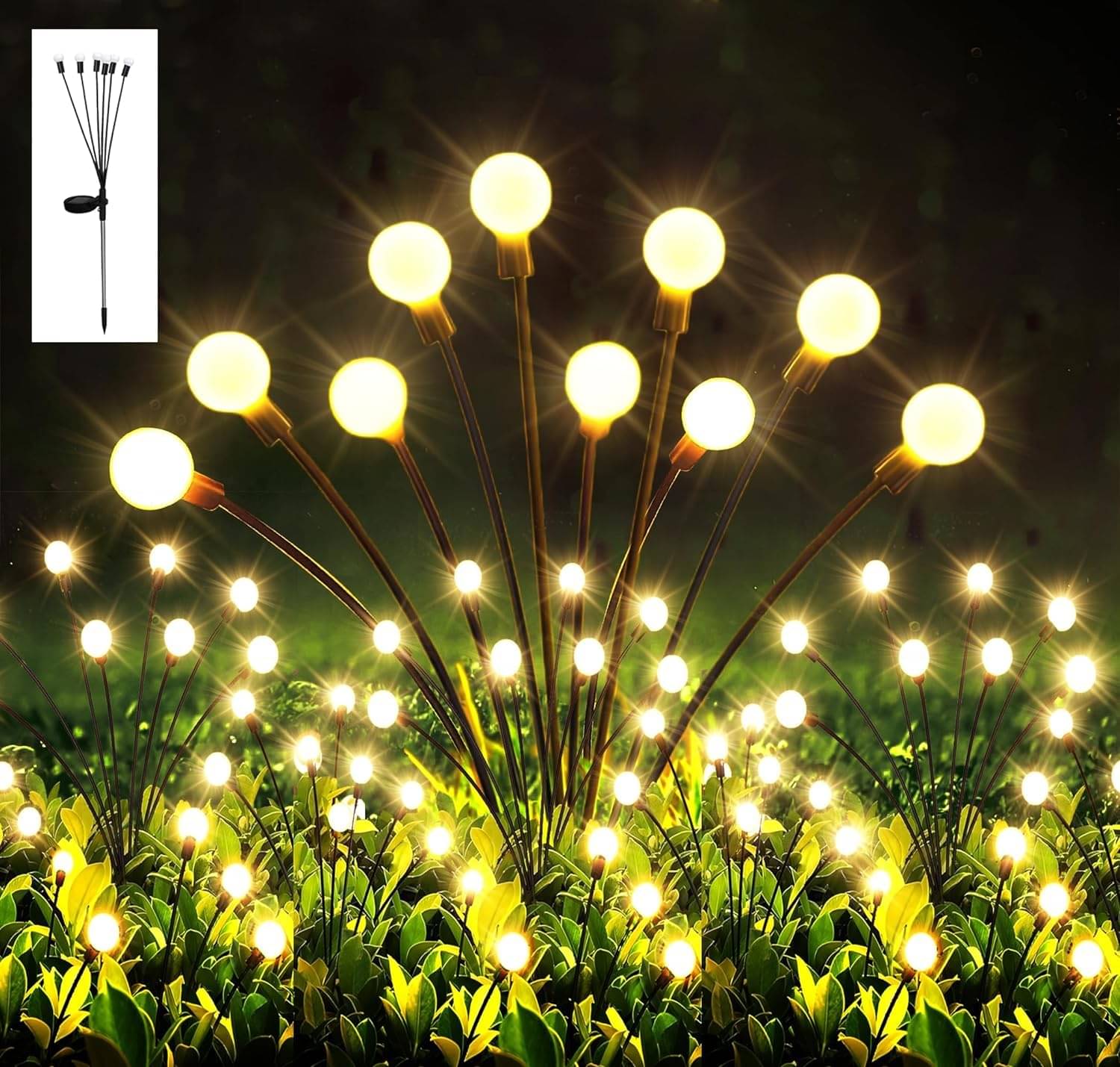     			SPARKWORLD 2W Solar Garden Light ( Pack of 2 )