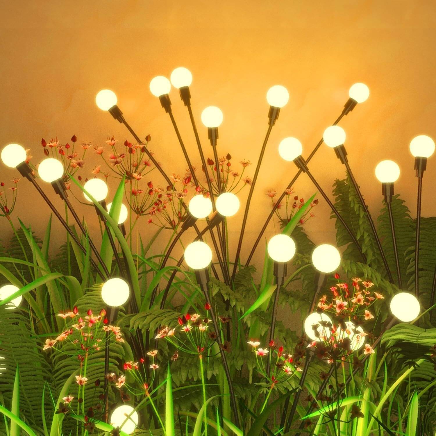     			SPARKWORLD 2W Solar Garden Light ( Pack of 2 )