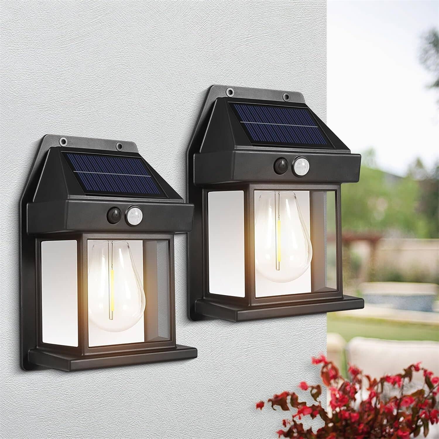 SPARKWORLD 5W Solar Outdoor Wall Light ( Pack of 2 ) - Electricals | Buy online on ZillyBuy