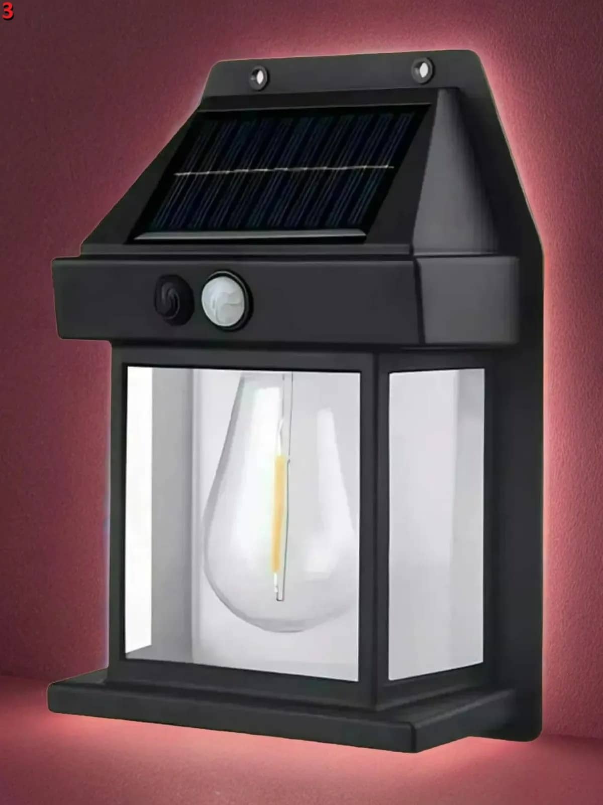 SPARKWORLD 5W Solar Outdoor Wall Light ( Pack of 1 ) - Electricals | Buy online on ZillyBuy