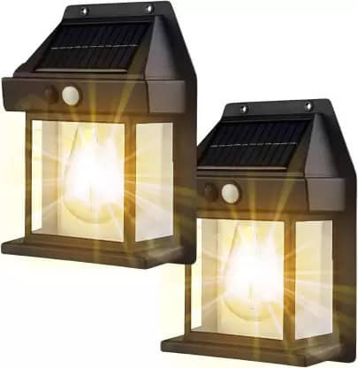SPARKWORLD 5W Solar Outdoor Wall Light ( Pack of 2 ) - Electricals | Buy online on ZillyBuy
