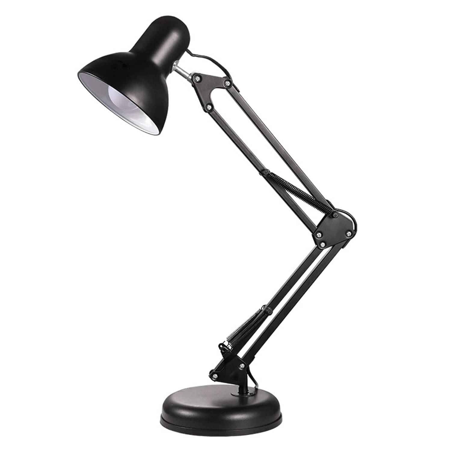     			SPARKWORLD Black Study Table Lamp ( Pack of 1 )