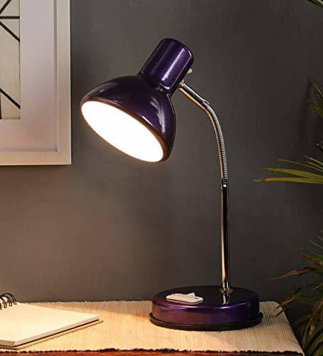     			SPARKWORLD Blue Study Table Lamp ( Pack of 1 )