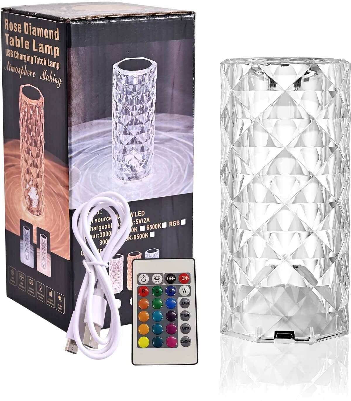     			SPARKWORLD Multicolor Night Lamp ( Pack of 1 )