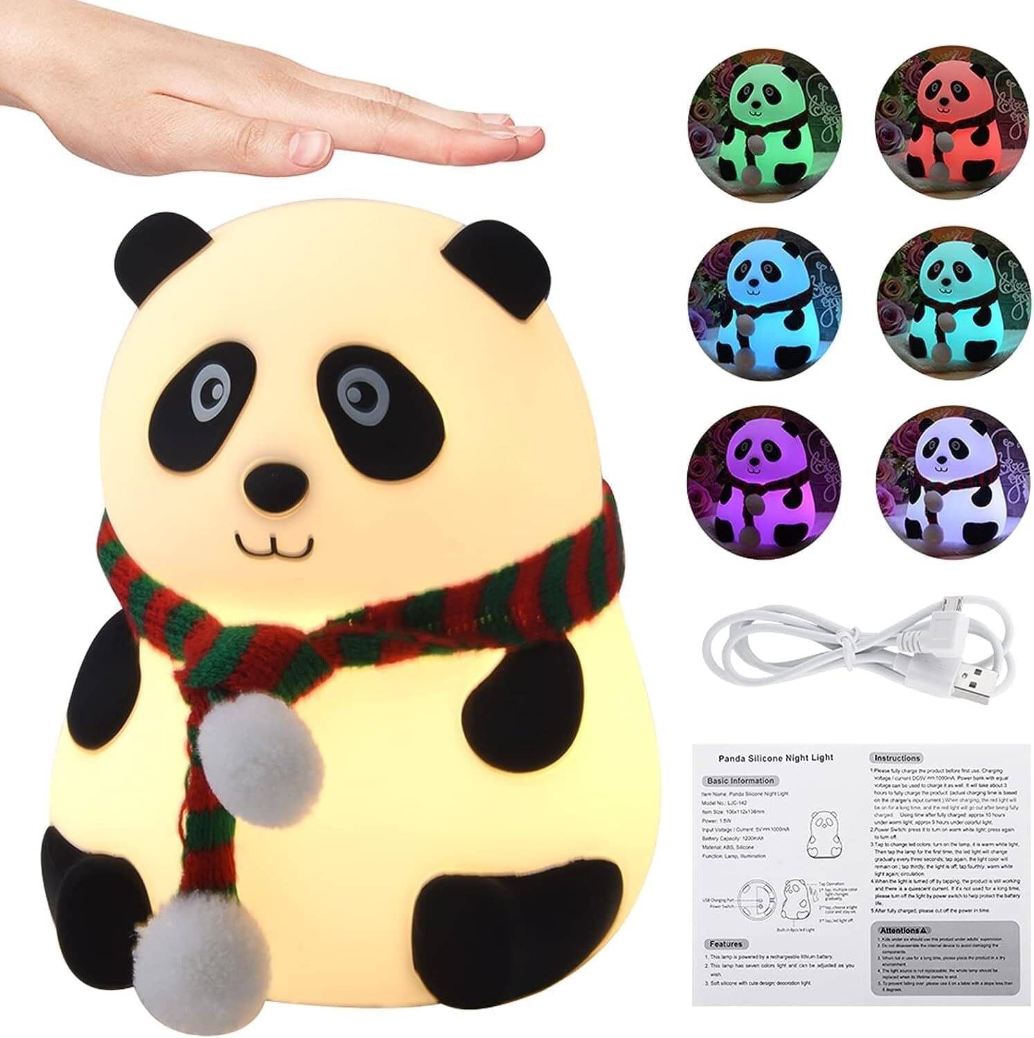     			SPARKWORLD Multicolor Night Lamp ( Pack of 1 )